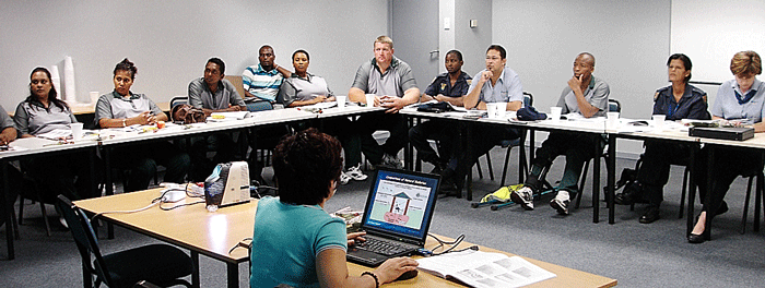 Technical Scanner training at the Port Academy.