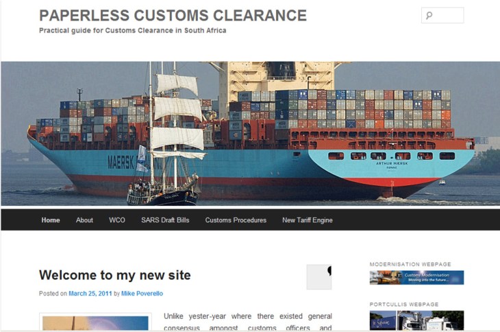 Paperless Customs Clearance