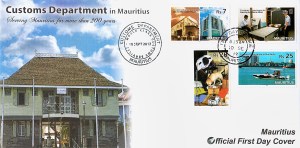 Mauritius Customs 1st Day Cover