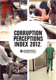 Corruption Perceptions Index 2012
