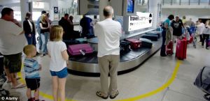 Covert luggage searches are carried out on inbound flights after items are taken off planes, but before they are placed on the carousel for passengers to collect