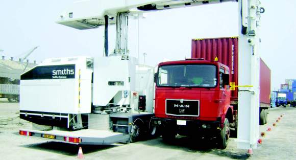 Mobile-scanner installed at Apapa Port as part of DI contract