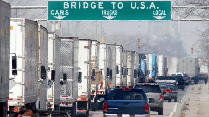 "Uncertain Times" - U.S. Homeland Security Secretary Janet Napolitano said earlier this week that her department would be slashing 5,000 border-patrol agents when the cuts go through, which would ultimately slow some of the busiest crossings between Canada and the U.S.