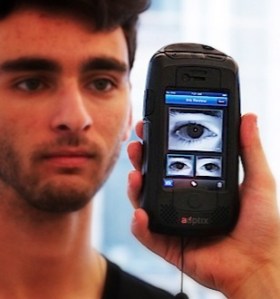 Iris Scanner (Picture: Ben Mortimer)
