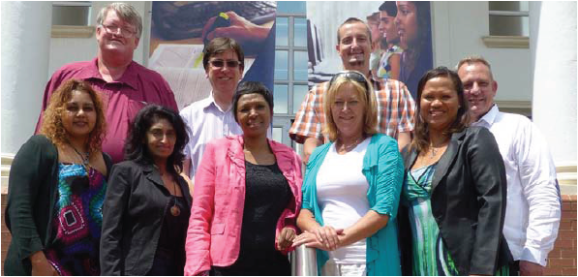 WCO expert Ian Cremer (centre, back row) with SARS staff involved in valuation training project.