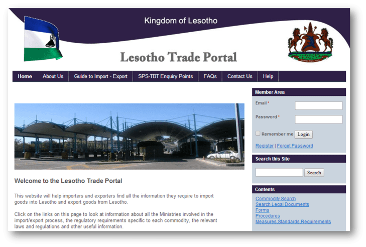 LRA Trade Portal