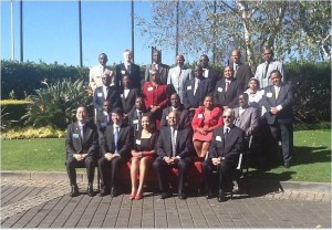 Heads of Customs Governing Council for the ESA Region with WCO Secretary General Kunio Mikuriya