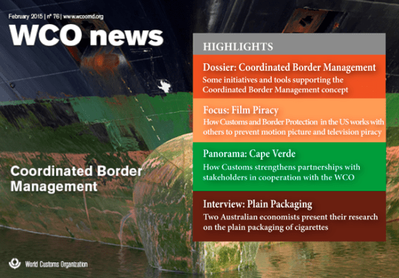 WCO News - Coordinated Border Management Feb 2015
