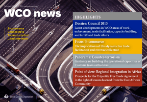 WCO News N°78 - October 2015