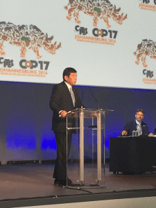 kunio-addressing-cop17