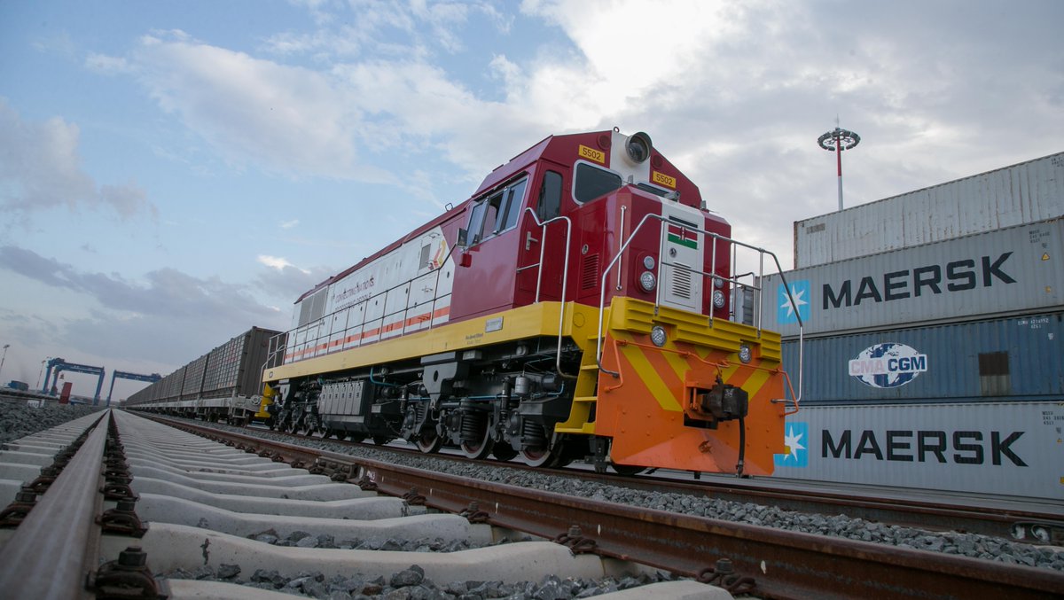 Kenya Standard Gauge Cargo Train